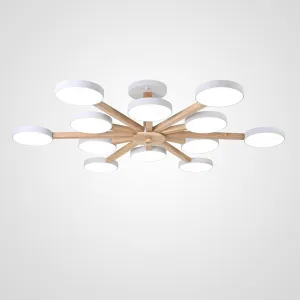 Потолочная люстра TURNA L12 White
