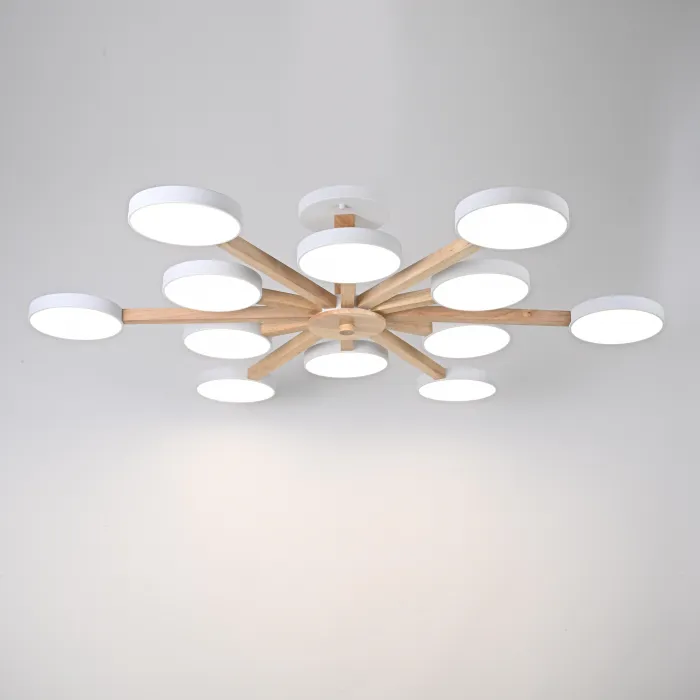 Потолочный светильник TURNA L12 White от ImperiumLoft