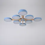 Потолочный светильник TURNA L8 Blue от ImperiumLoft