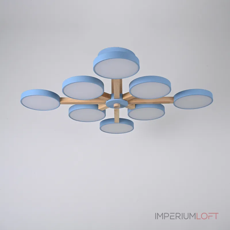 Потолочная люстра TURNA L8 Blue Потолочная люстра TURNA L8 Blue