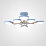 Потолочный светильник TURNA L8 Blue от ImperiumLoft
