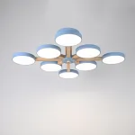 Потолочный светильник TURNA L8 Blue от ImperiumLoft