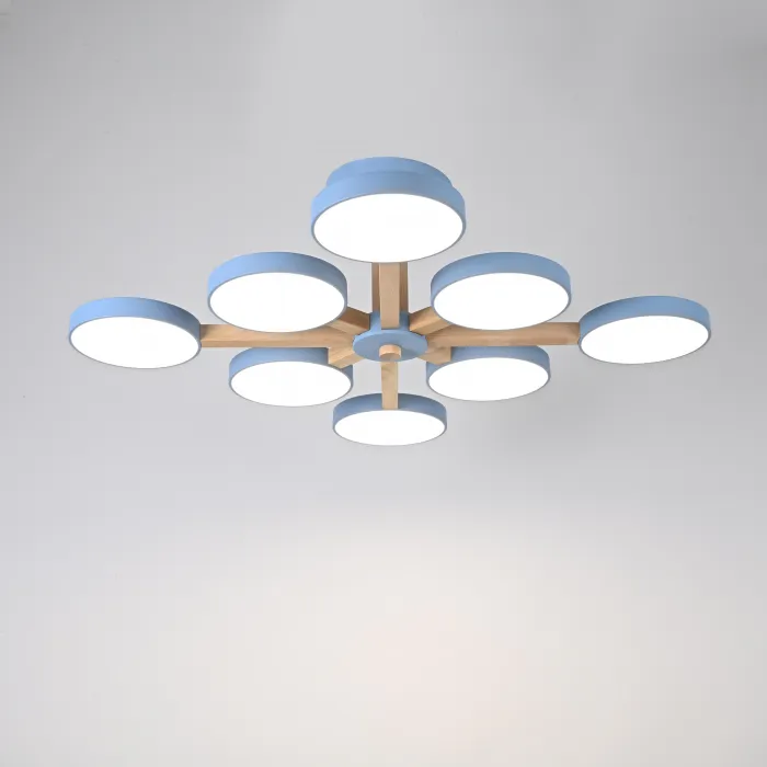 Потолочный светильник TURNA L8 Blue от ImperiumLoft