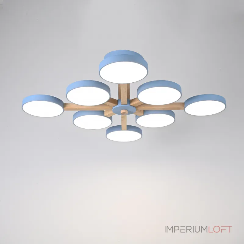 Потолочная люстра TURNA L8 Blue Потолочная люстра TURNA L8 Blue