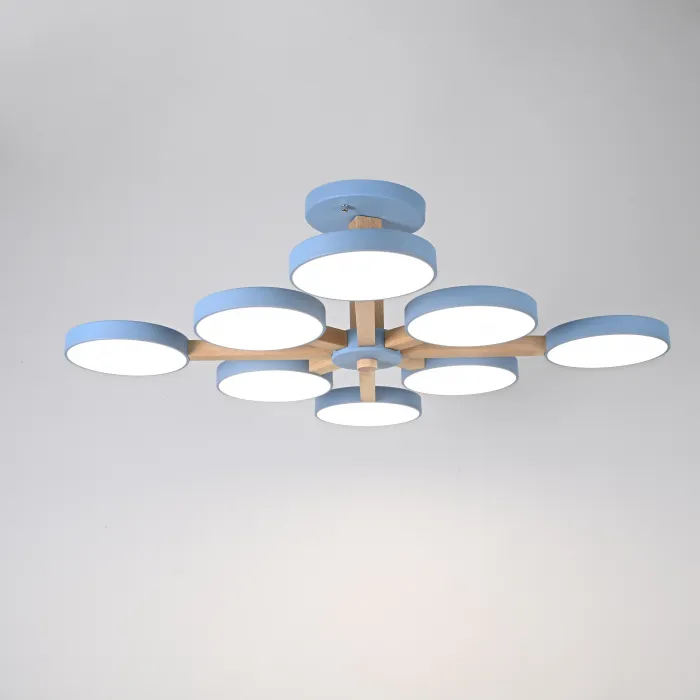 Потолочный светильник TURNA L8 Blue от ImperiumLoft