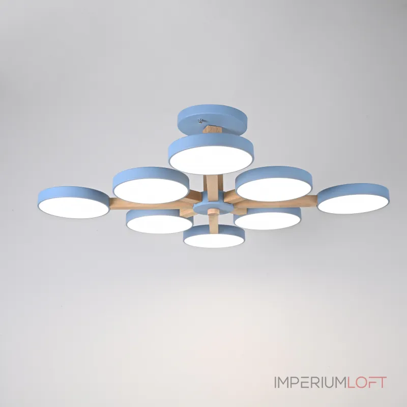 Потолочная люстра TURNA L8 Blue Потолочная люстра TURNA L8 Blue