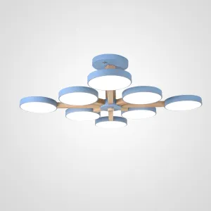 Потолочная люстра TURNA L8 Blue