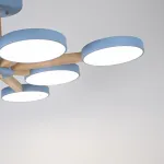 Потолочный светильник TURNA L8 Blue от ImperiumLoft