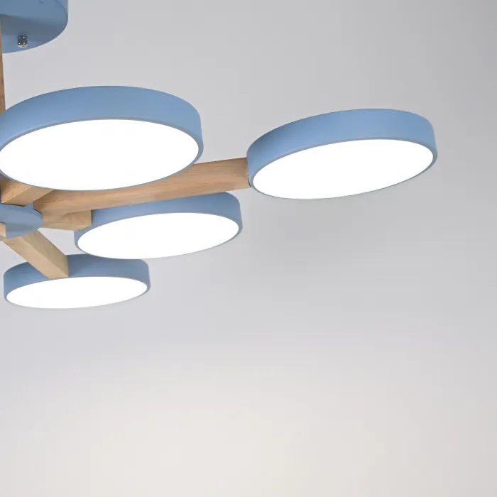Потолочный светильник TURNA L8 Blue от ImperiumLoft