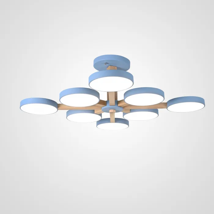 Потолочный светильник TURNA L8 Blue от ImperiumLoft