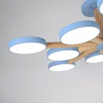 Потолочный светильник TURNA L10 Blue от ImperiumLoft
