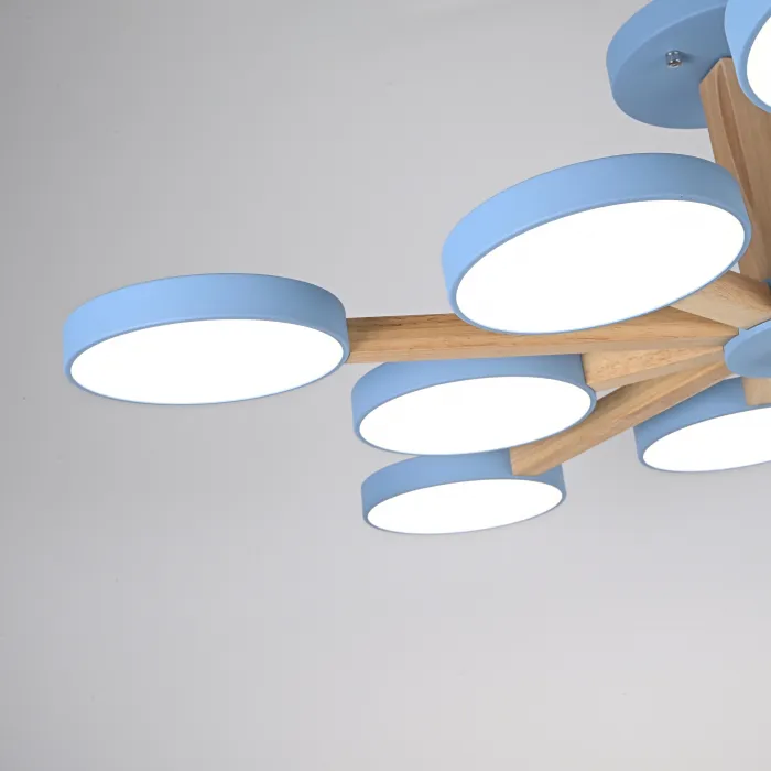 Потолочный светильник TURNA L10 Blue от ImperiumLoft