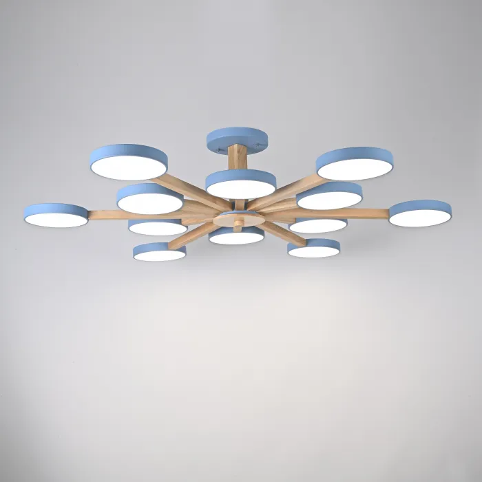 Потолочный светильник TURNA L12 Blue от ImperiumLoft