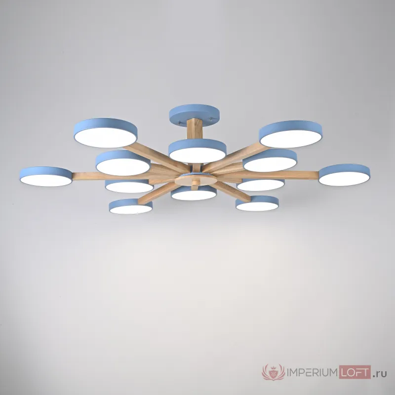 Потолочный светильник TURNA L12 Blue от ImperiumLoft
