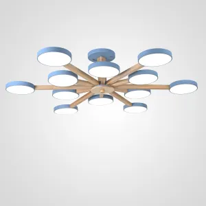 Потолочная люстра TURNA L12 Blue