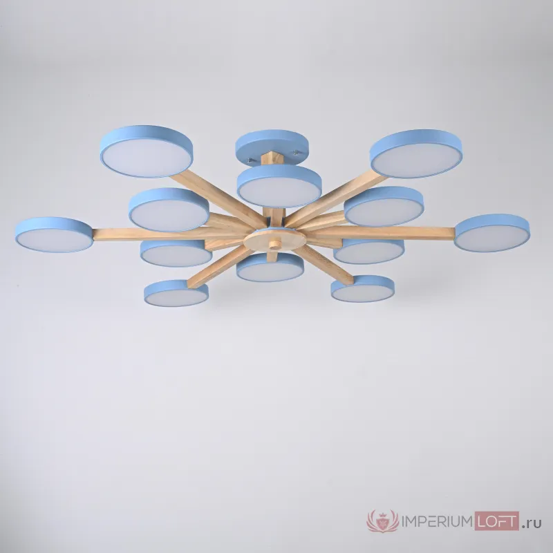 Потолочный светильник TURNA L12 Blue от ImperiumLoft