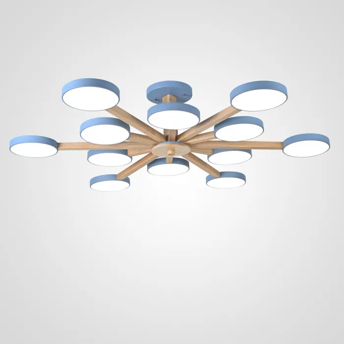 Потолочный светильник TURNA L12 Blue от ImperiumLoft