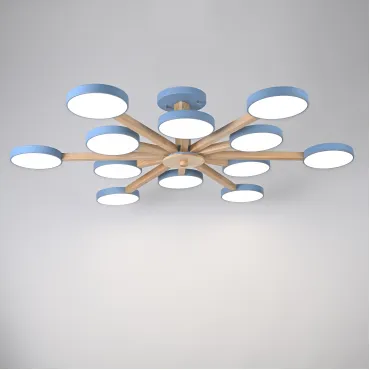 Потолочный светильник TURNA L12 Blue от ImperiumLoft