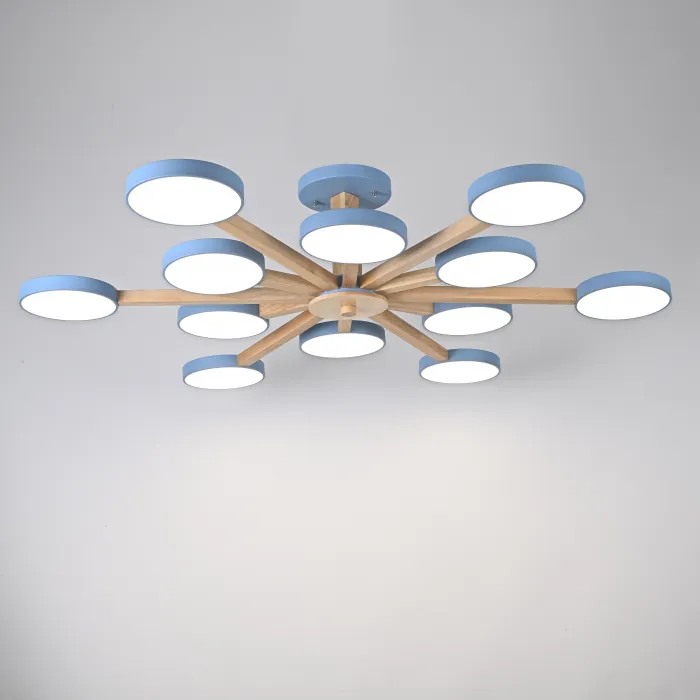 Потолочный светильник TURNA L12 Blue от ImperiumLoft