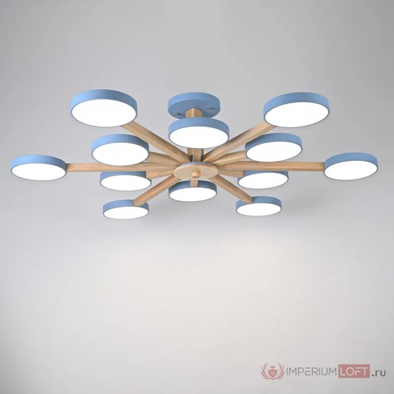 Потолочный светильник TURNA L12 Blue от ImperiumLoft