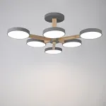 Потолочный светильник TURNA L6 Grey от ImperiumLoft
