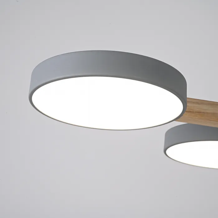 Потолочный светильник TURNA L6 Grey от ImperiumLoft
