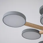 Потолочный светильник TURNA L6 Grey от ImperiumLoft