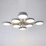 Потолочный светильник TURNA L8 Grey от ImperiumLoft