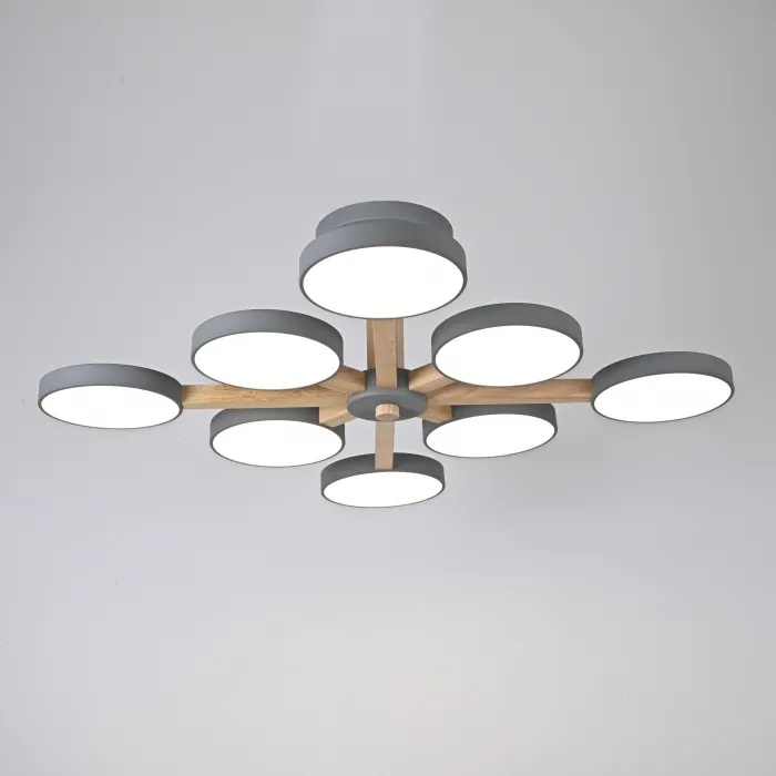 Потолочный светильник TURNA L8 Grey от ImperiumLoft