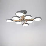 Потолочный светильник TURNA L8 Grey от ImperiumLoft