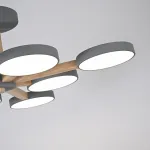 Потолочный светильник TURNA L8 Grey от ImperiumLoft