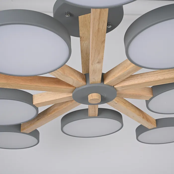 Потолочный светильник TURNA L10 Grey от ImperiumLoft