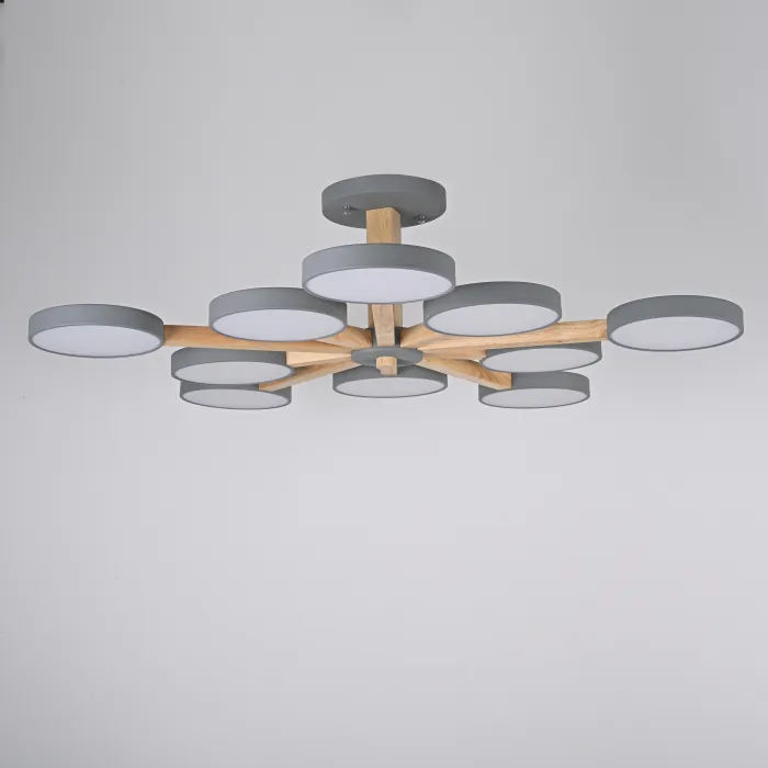 Потолочный светильник TURNA L10 Grey от ImperiumLoft