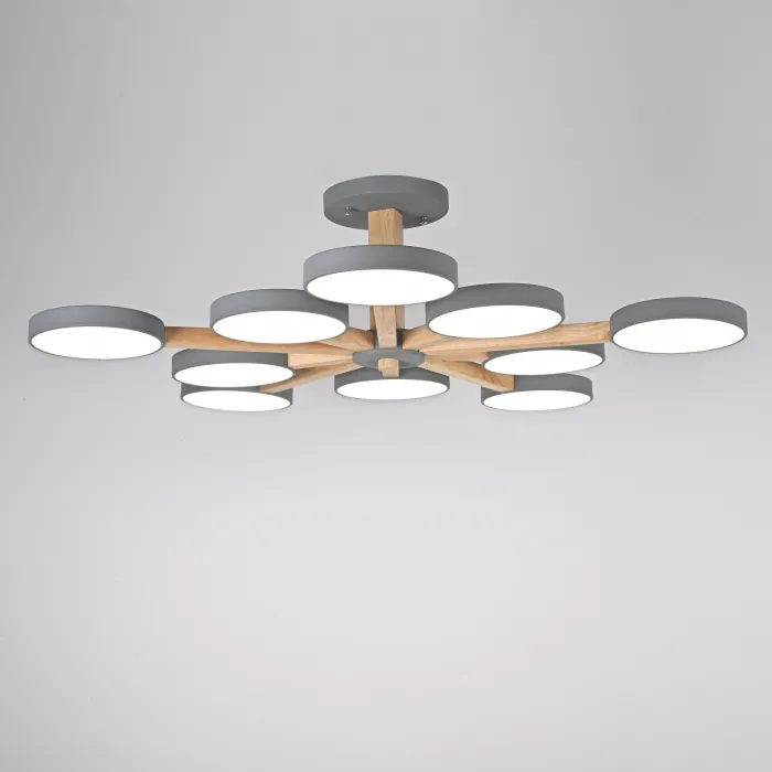 Потолочный светильник TURNA L10 Grey от ImperiumLoft