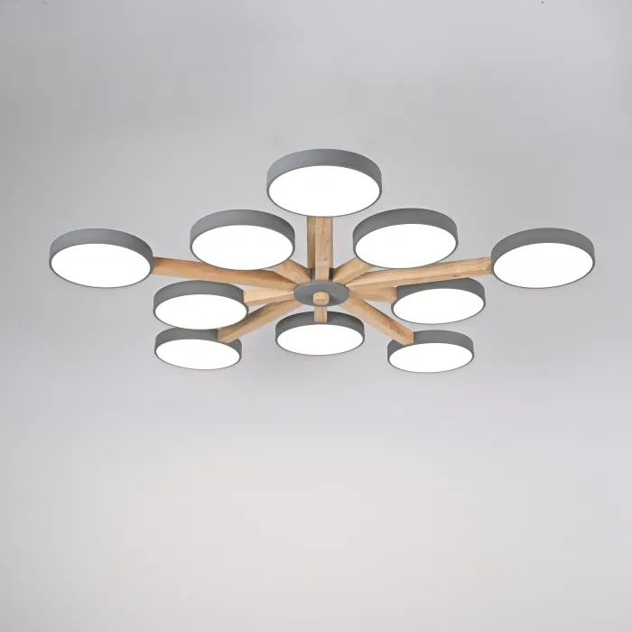 Потолочный светильник TURNA L10 Grey от ImperiumLoft