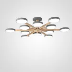 Потолочный светильник TURNA L12 Grey от ImperiumLoft