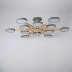 Потолочный светильник TURNA L12 Grey от ImperiumLoft