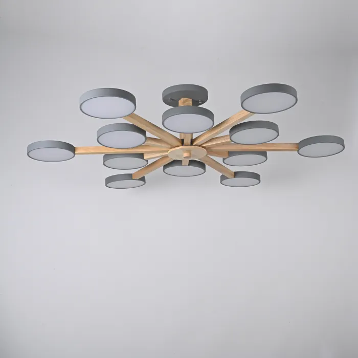 Потолочный светильник TURNA L12 Grey от ImperiumLoft
