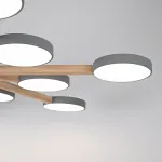 Потолочный светильник TURNA L12 Grey от ImperiumLoft