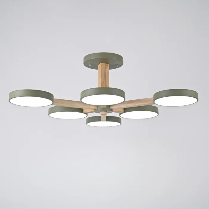 Потолочный светильник TURNA L6 Khaki от ImperiumLoft