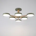 Потолочный светильник TURNA L6 Khaki от ImperiumLoft