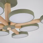 Потолочный светильник TURNA L8 Khaki от ImperiumLoft