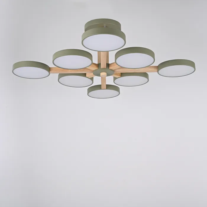 Потолочный светильник TURNA L8 Khaki от ImperiumLoft