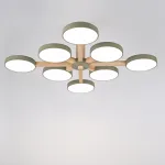 Потолочный светильник TURNA L8 Khaki от ImperiumLoft