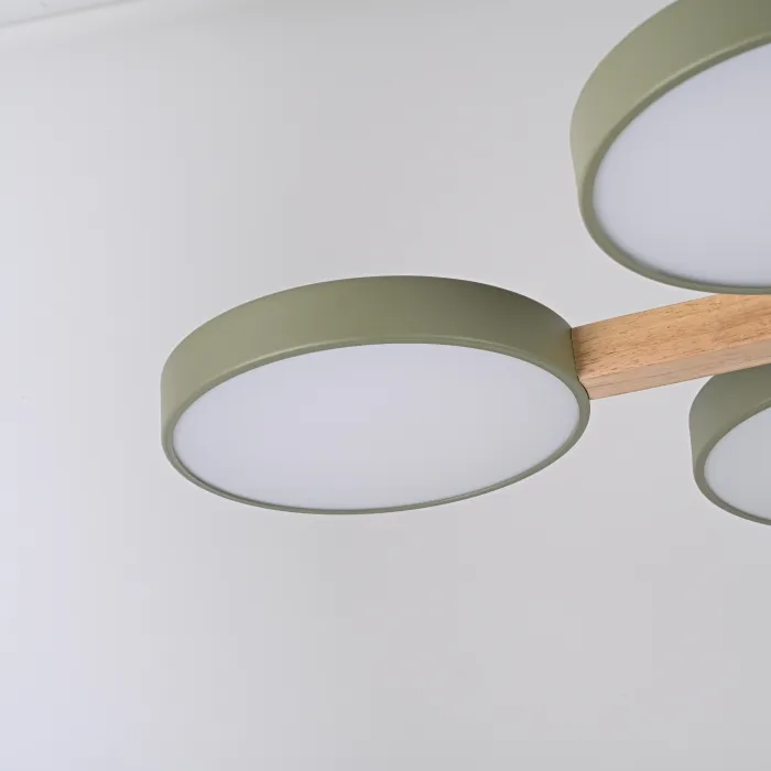 Потолочный светильник TURNA L8 Khaki от ImperiumLoft