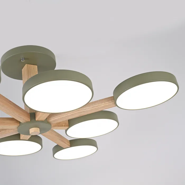 Потолочный светильник TURNA L8 Khaki от ImperiumLoft