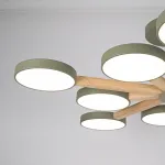 Потолочный светильник TURNA L10 Khaki от ImperiumLoft