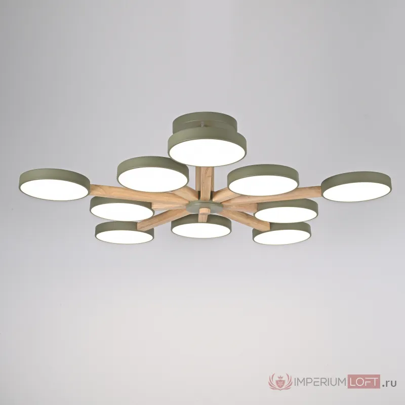 Потолочный светильник TURNA L10 Khaki от ImperiumLoft