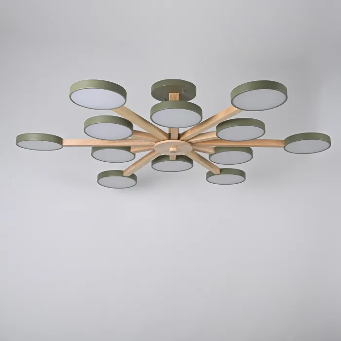 Потолочный светильник TURNA L12 Khaki от ImperiumLoft