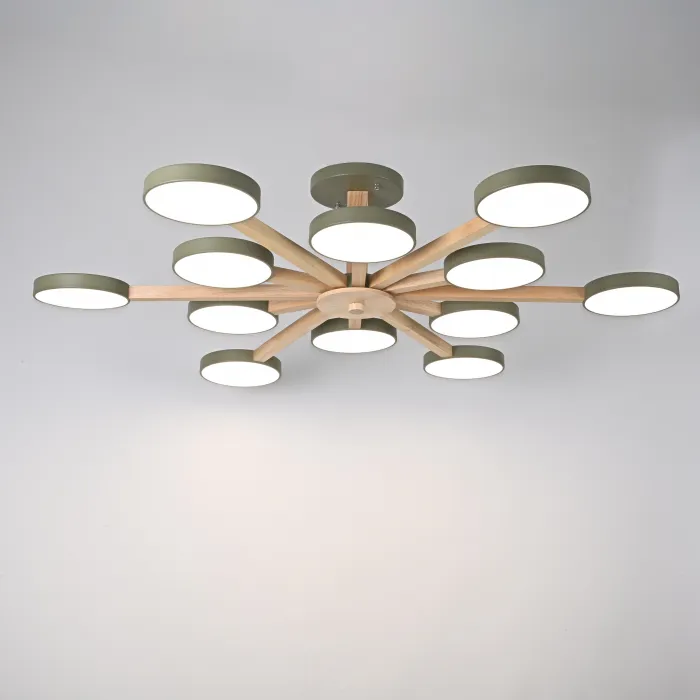 Потолочный светильник TURNA L12 Khaki от ImperiumLoft
